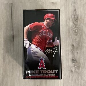 NIB- Mike Trout- Los Angeles Angels-2022 Silver Slugger commemorative bobblehead